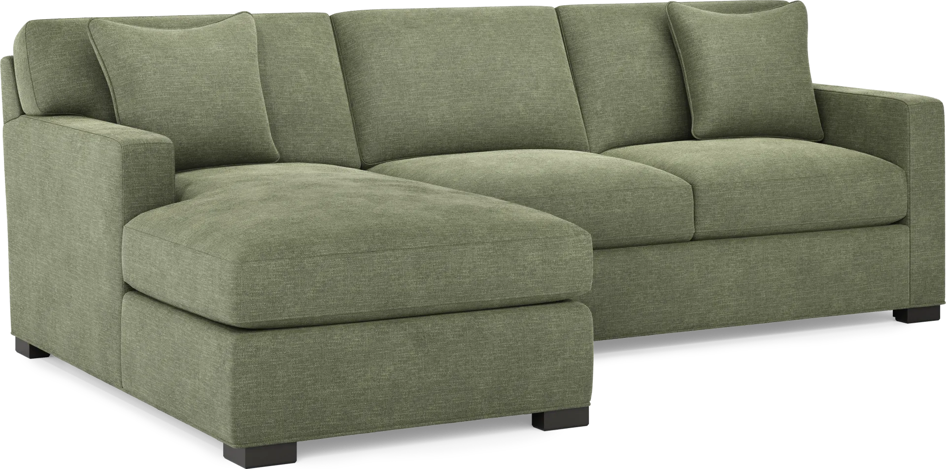 Harmonie Avocado 2 Pc Sectional - Image 1