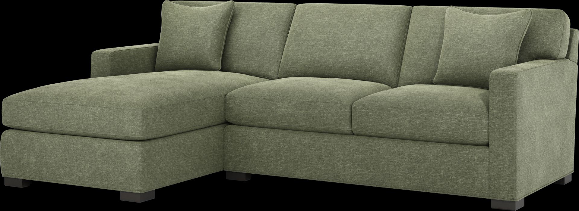 Harmonie Avocado 2 Pc Sectional - Image 1