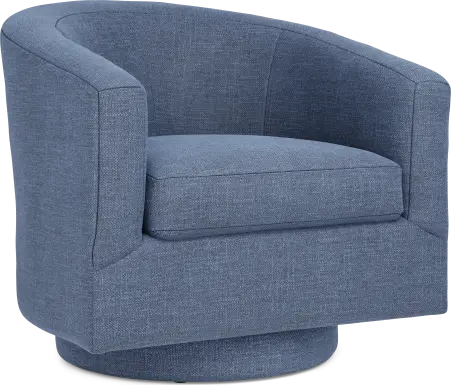 Harmonie Sapphire Swivel Chair
