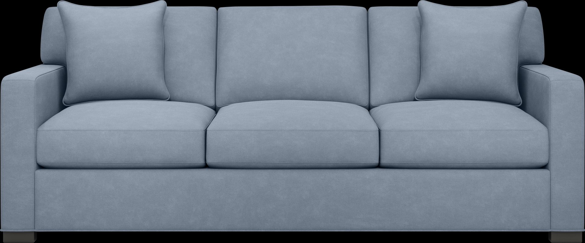 Harmonie Blue Gel Foam Sleeper Sofa - Image 1