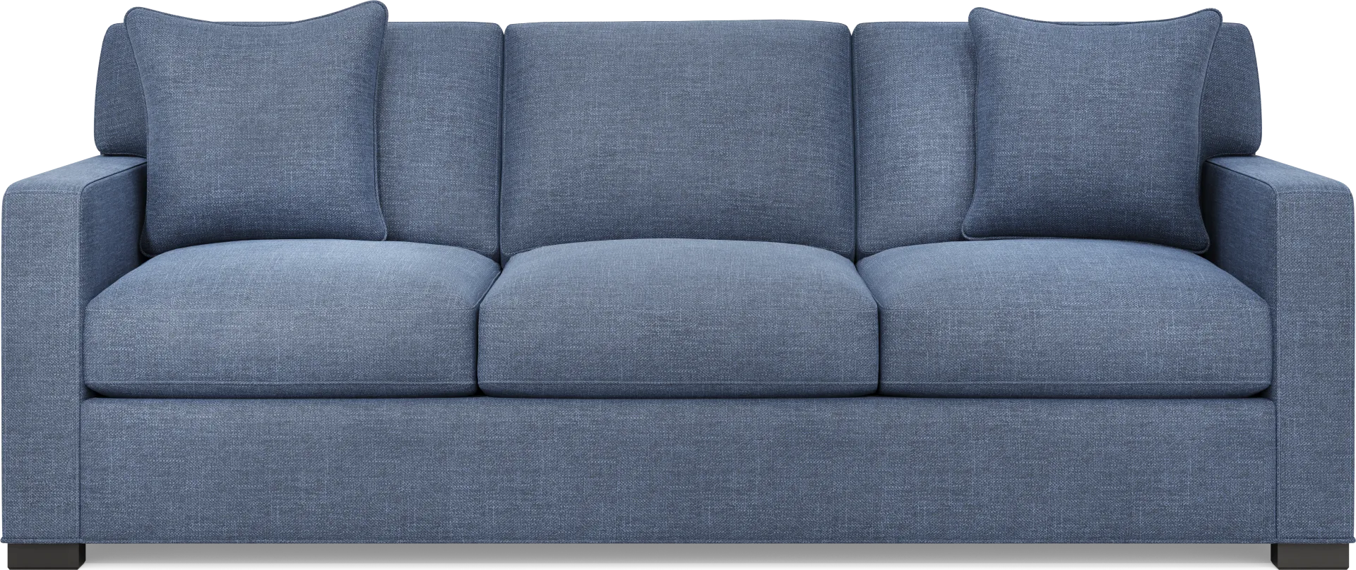 Harmonie Sapphire 7 Pc Living Room with Gel Foam Sleeper Sofa - Image 2