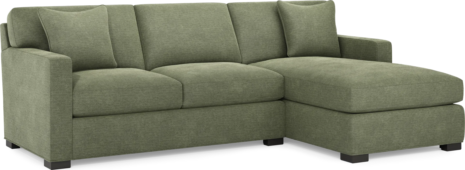 Harmonie Avocado 2 Pc Sectional - Image 2