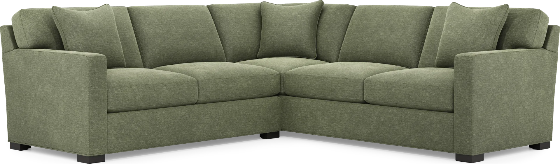 Harmonie Avocado 2 Pc Sectional - Image 2