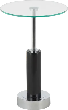 Jistar Black Accent Table