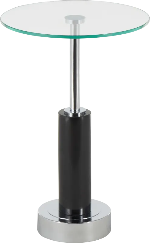 Jistar Black Accent Table