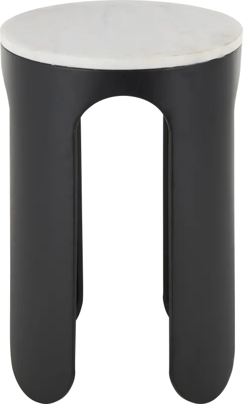 Oluda Black Accent Table