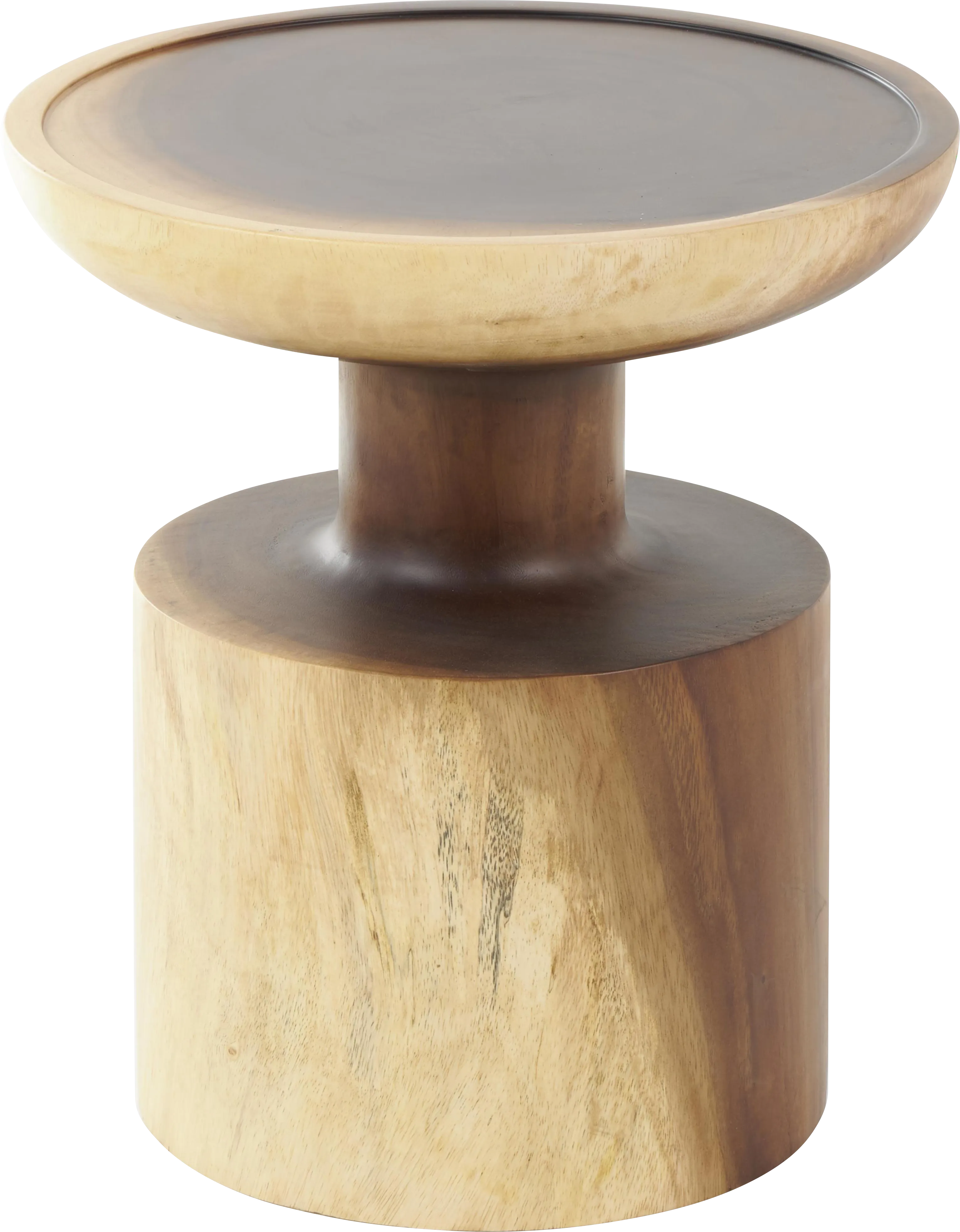 Cacam Brown/Natural Accent Table - Thumbnail - Image 1