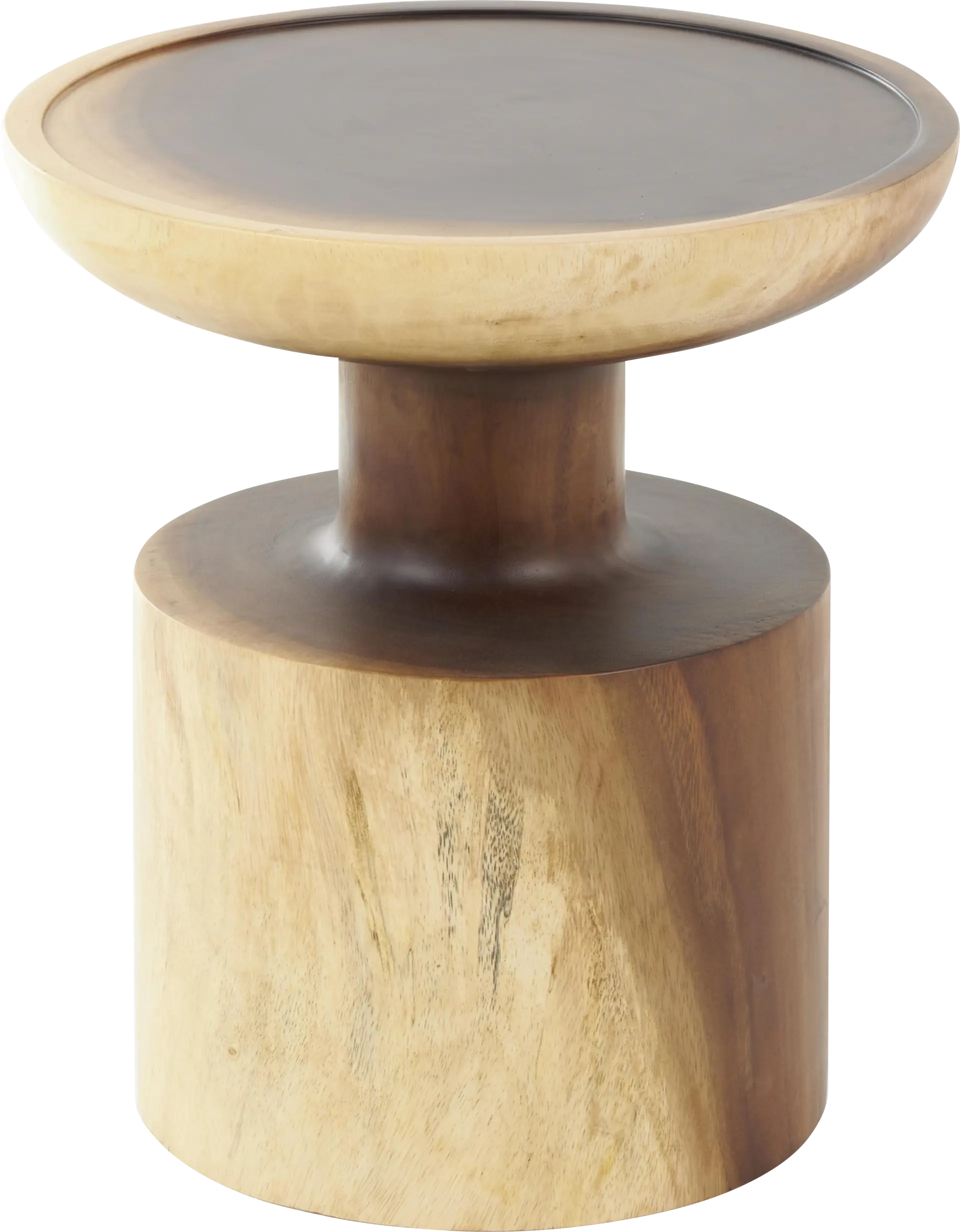 Cacam Brown/Natural Accent Table