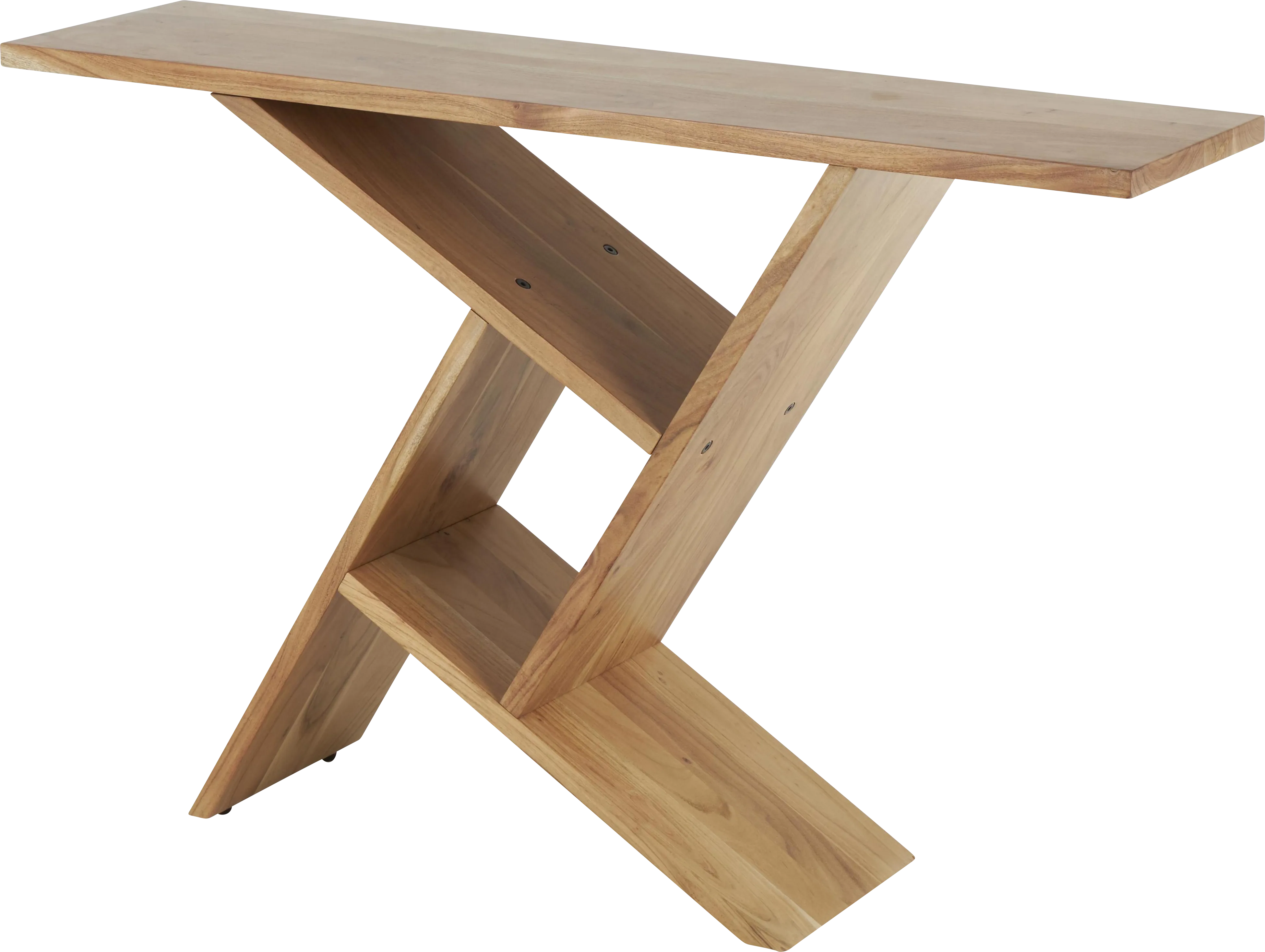 Ganari Brown Console Table - Thumbnail - Image 1