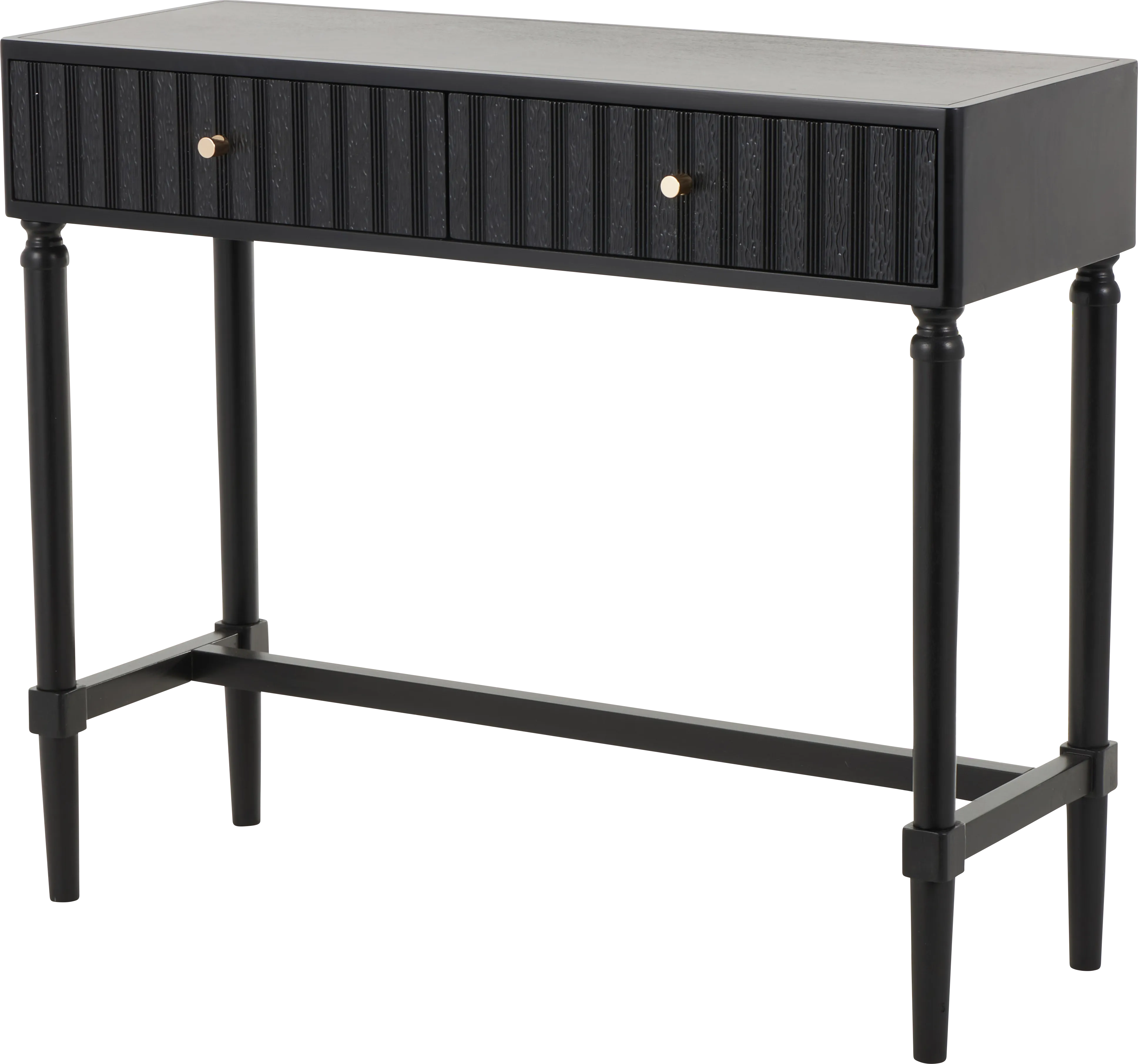 Vyto Black Console Table - Thumbnail - Image 1
