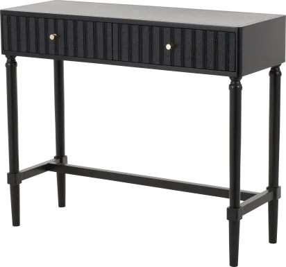 Vyto Black Console Table