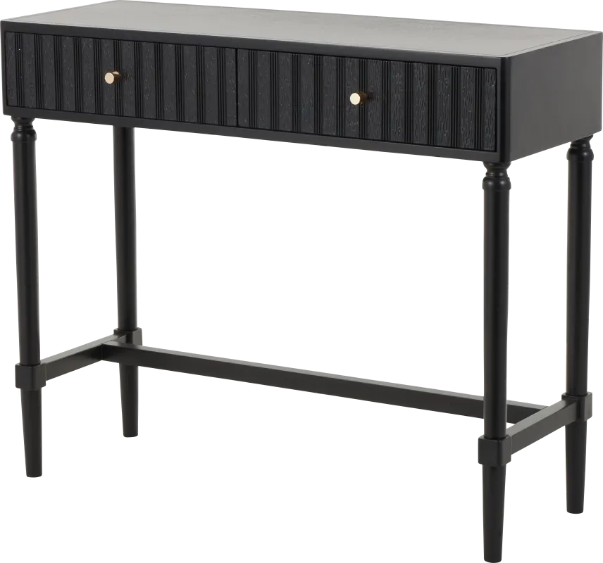Vyto Black Console Table