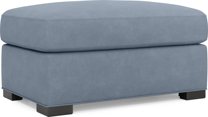 Harmonie Blue Ottoman