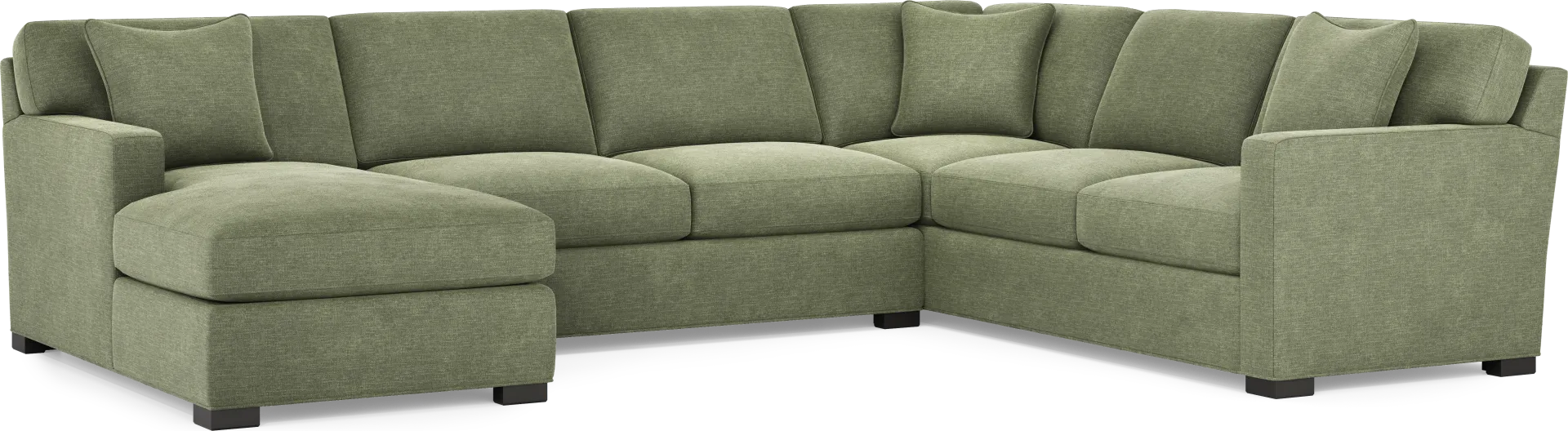 Harmonie Avocado 3 Pc Sectional - Image 2
