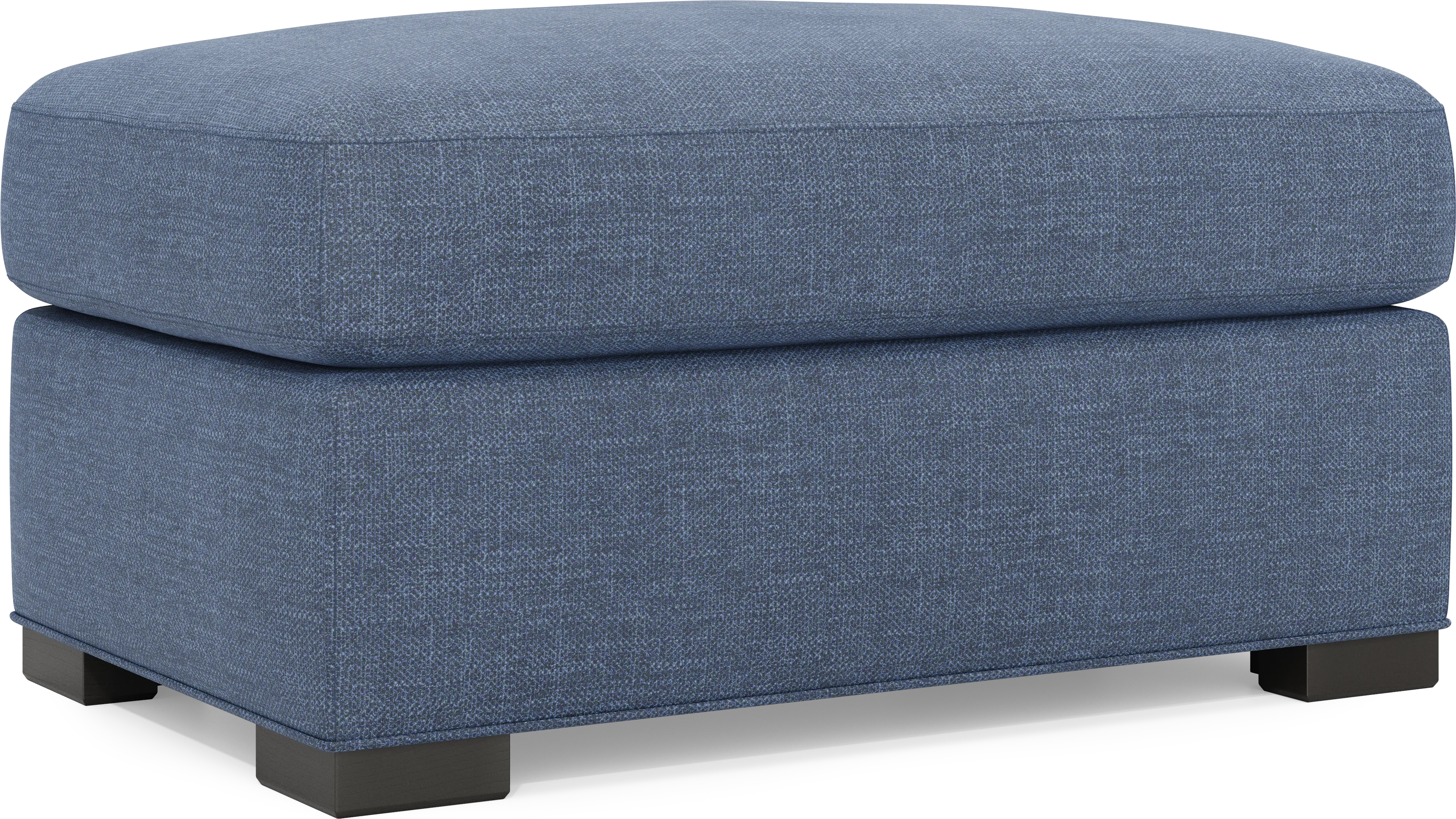 Harmonie Sapphire Ottoman - Thumbnail - Image 1