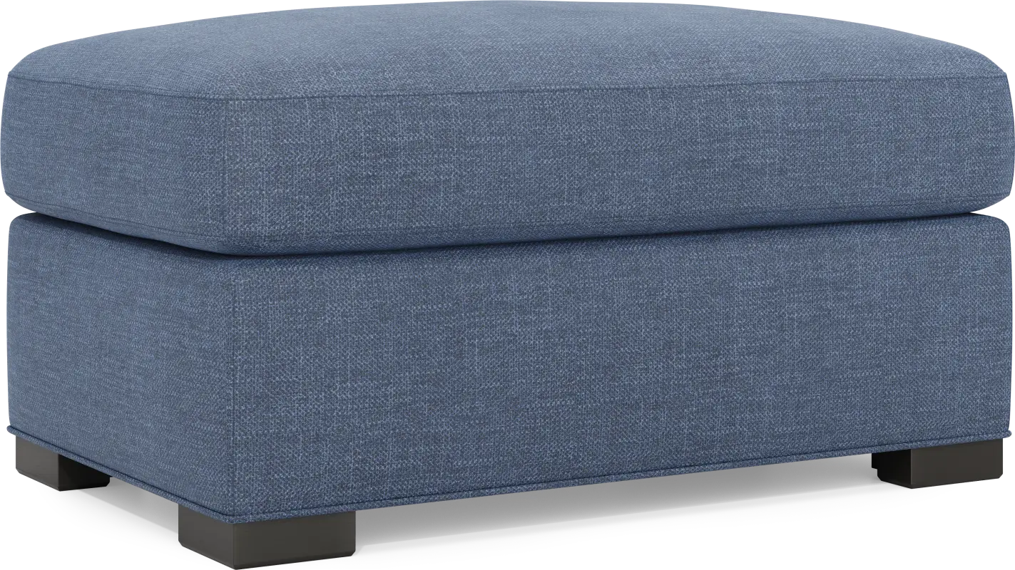 Harmonie Sapphire Ottoman
