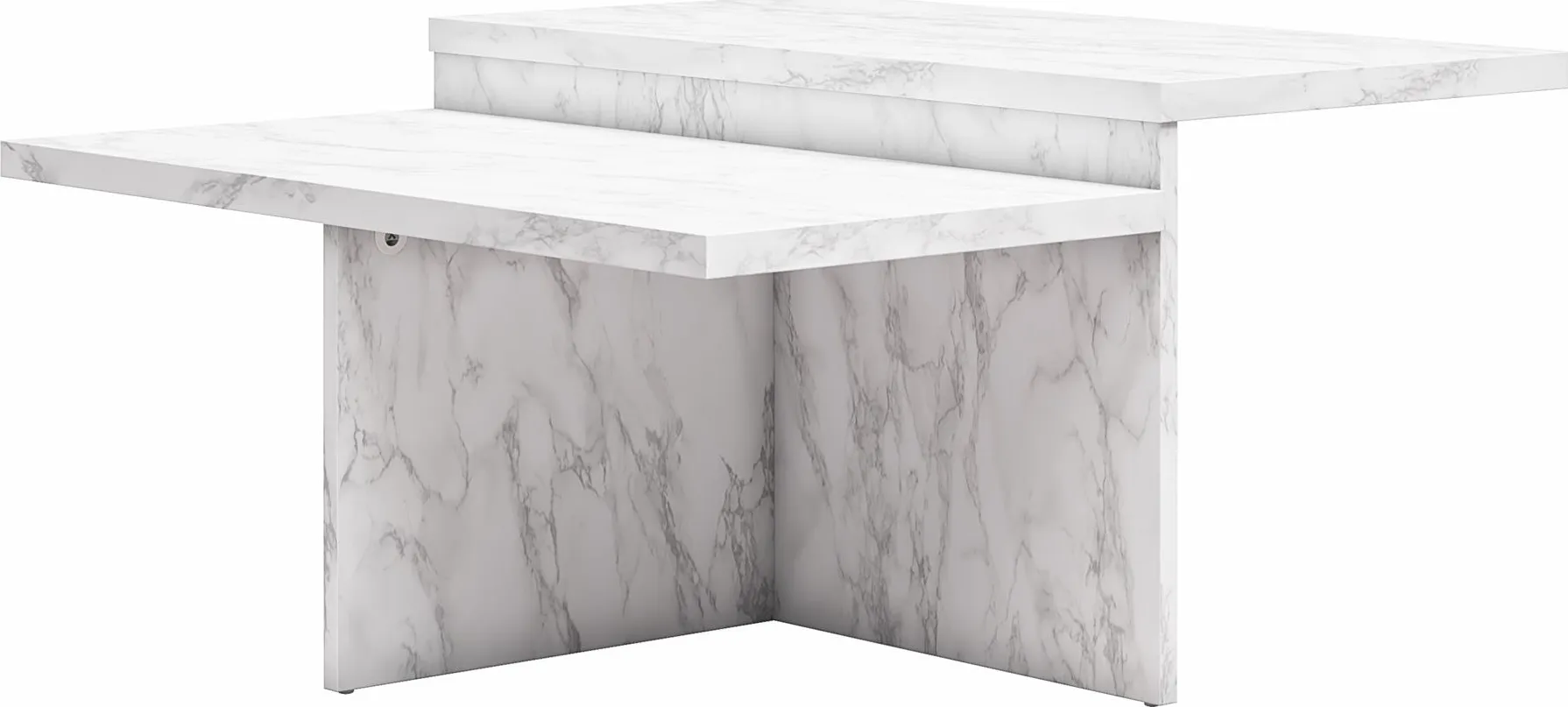 Tamdon White Coffee Table - Image 1