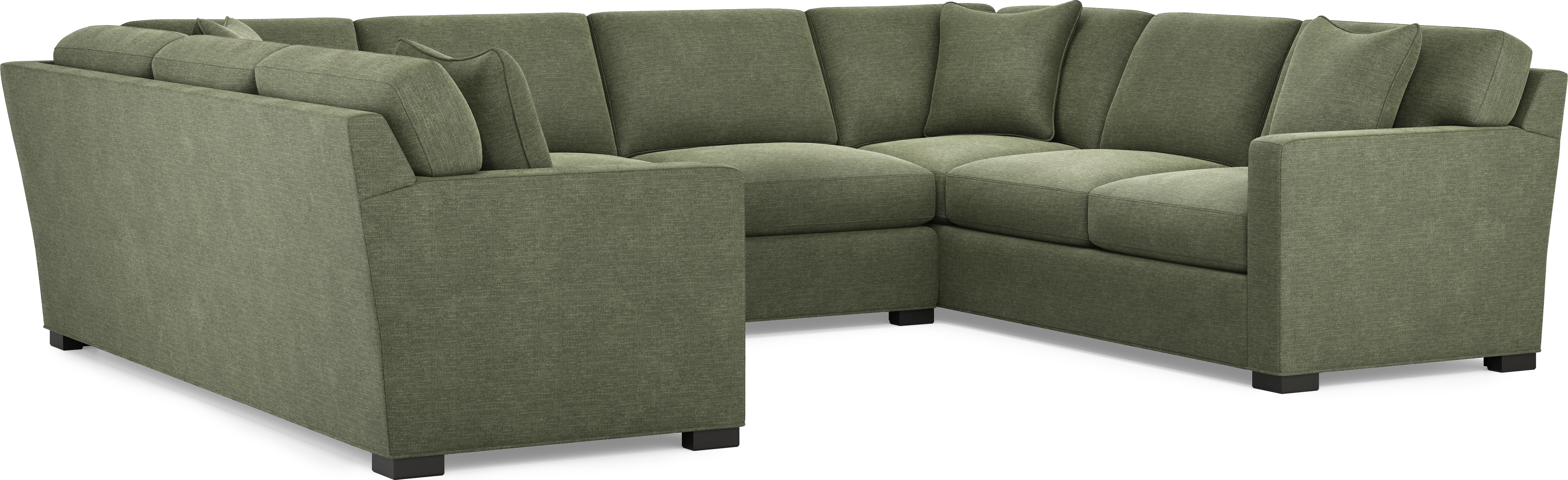 Harmonie Avocado 3 Pc Sectional - Thumbnail - Image 1