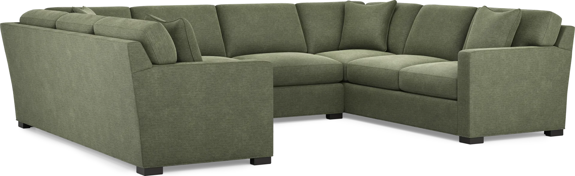 Harmonie Avocado 3 Pc Sectional - Image 1