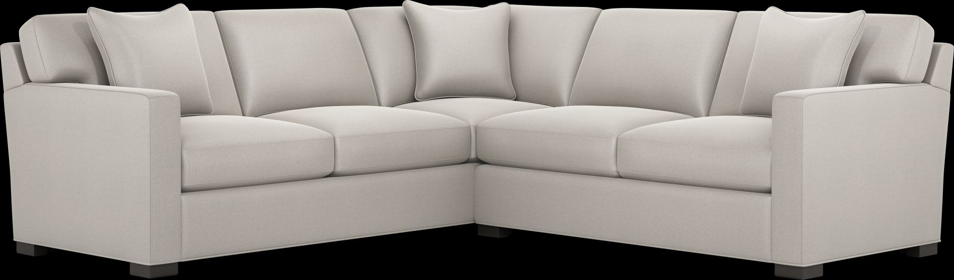 Harmonie Dove 2 Pc Sectional - Image 1