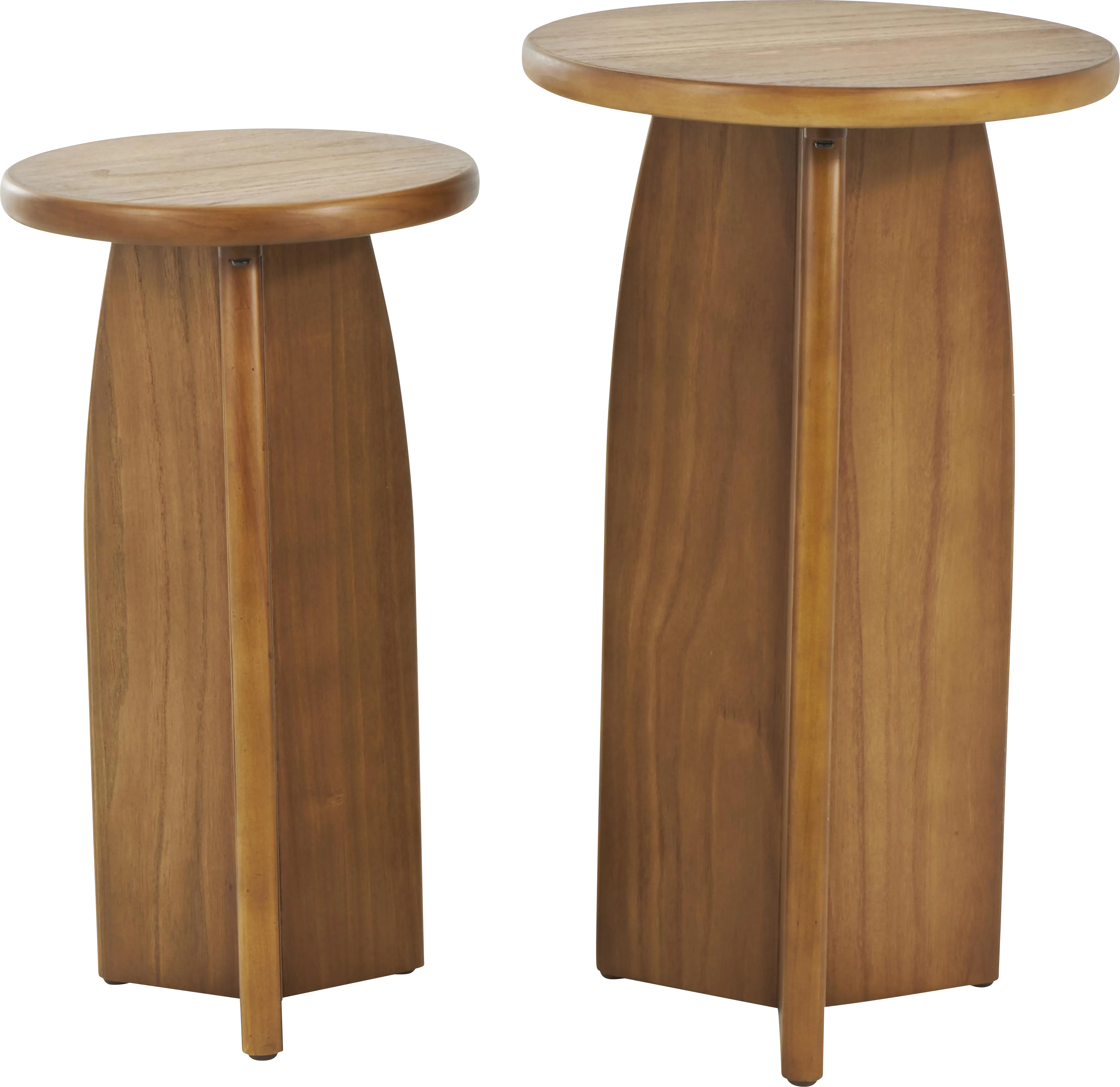 Bovla Brown Accent Table, Set of 2 - Thumbnail - Image 1