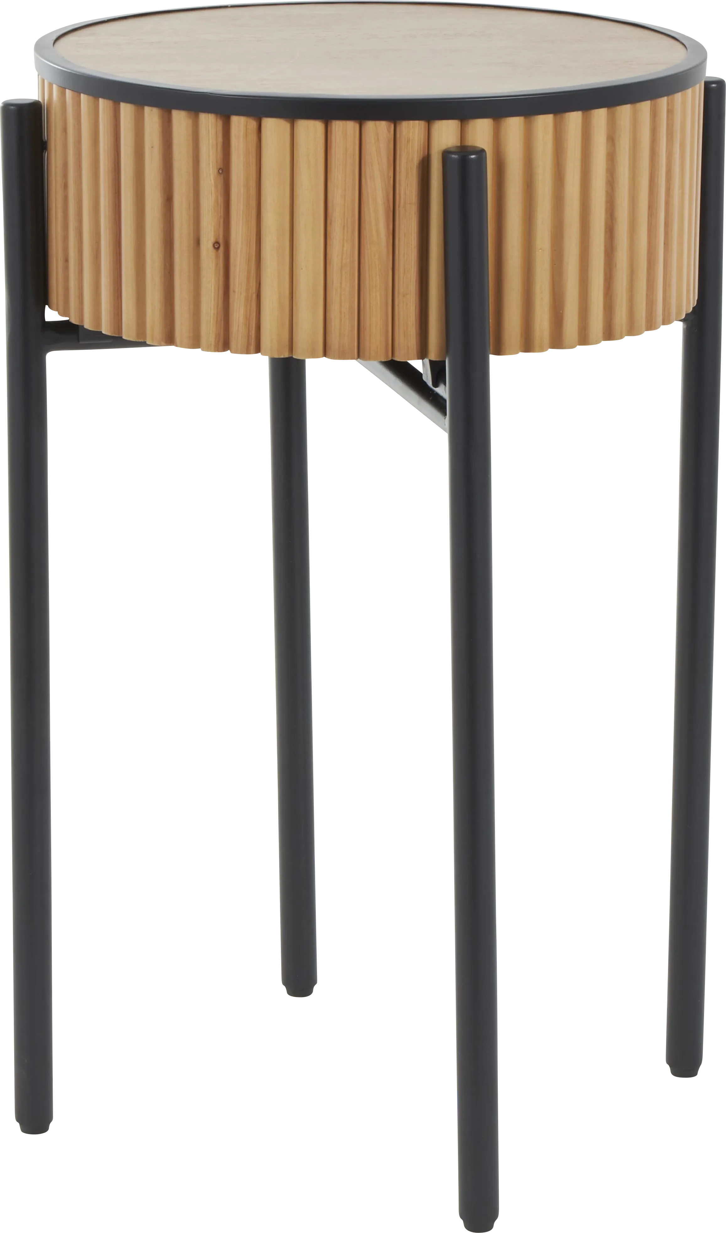 Rizro Brown Accent Table - Thumbnail - Image 1