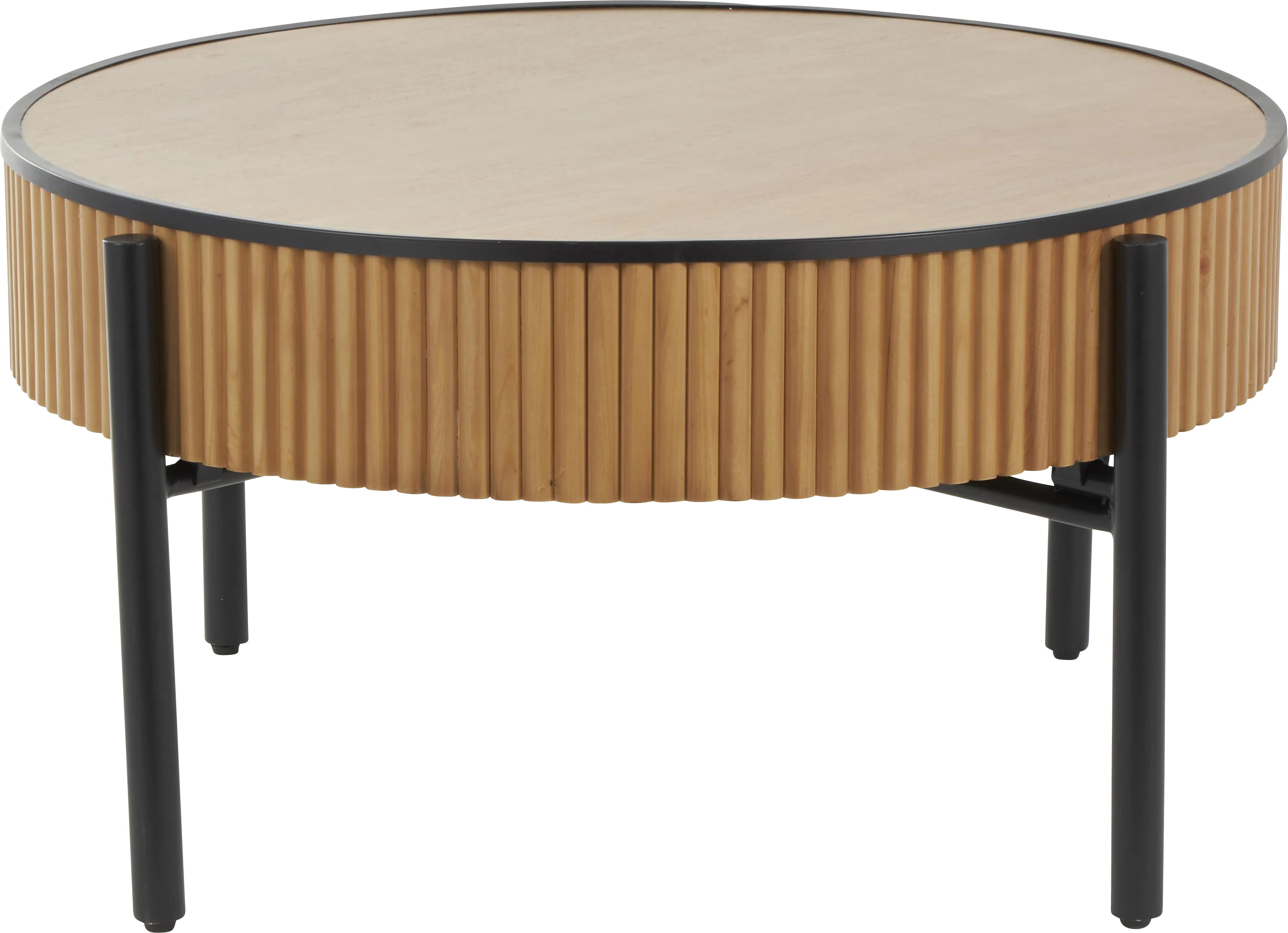 Rizro Brown Coffee Table - Thumbnail - Image 1