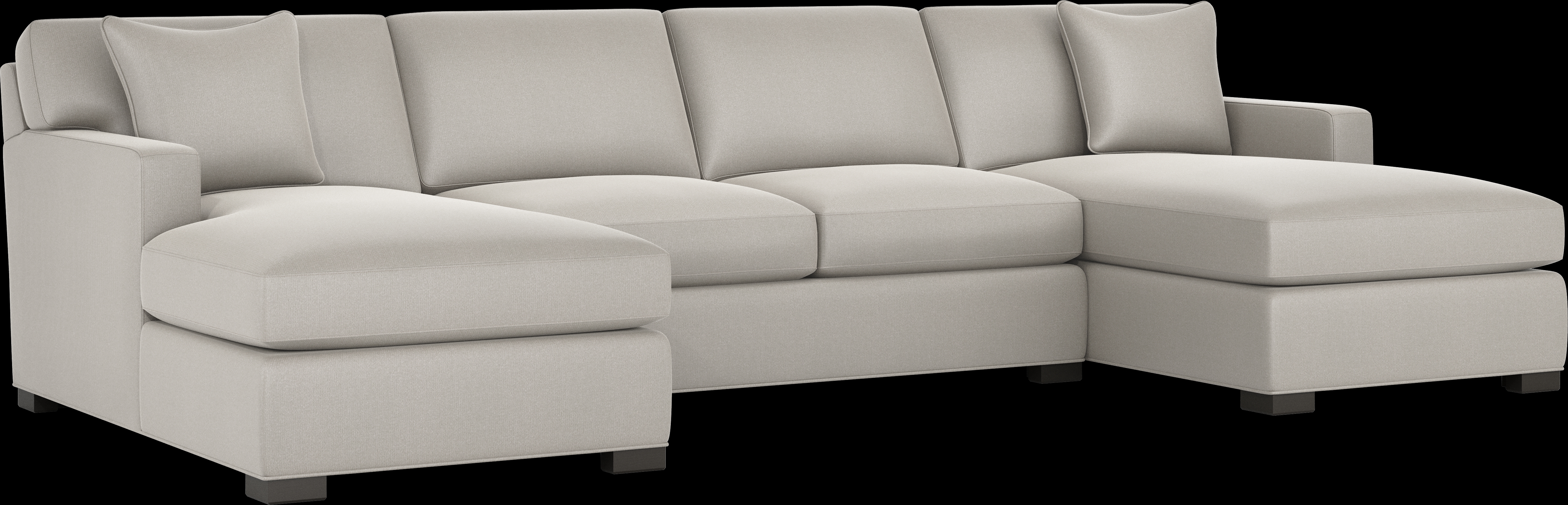 Harmonie Dove 3 Pc Sectional - Thumbnail - Image 1