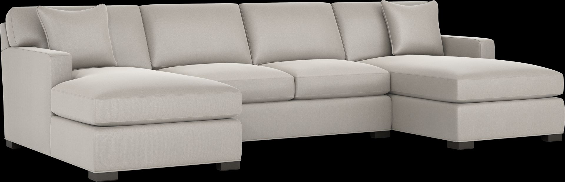 Harmonie Dove 3 Pc Sectional - Image 1