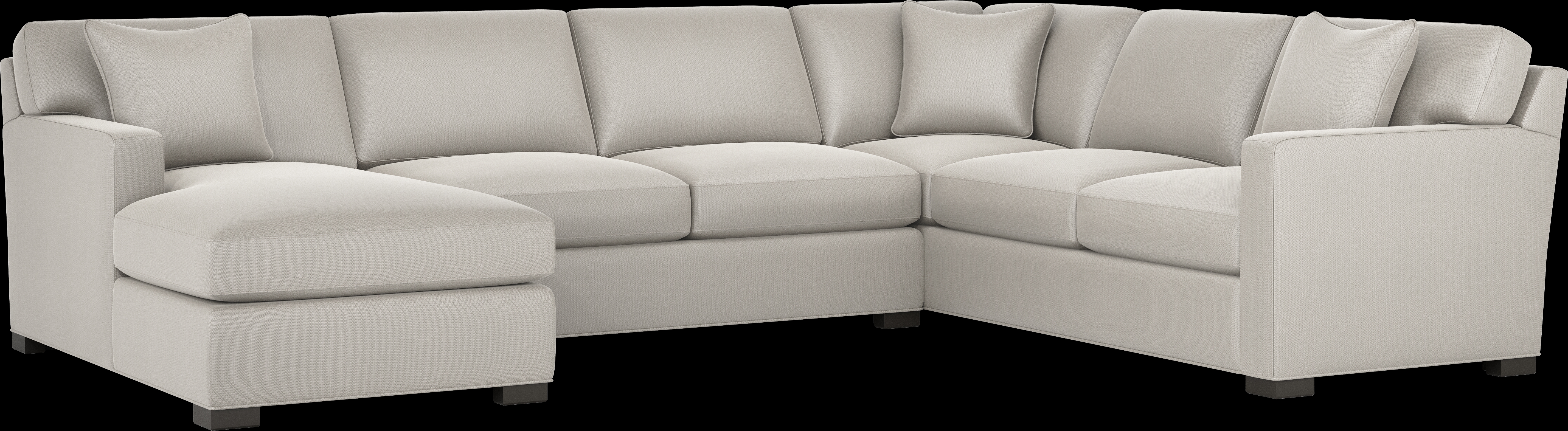 Harmonie Dove 3 Pc Sectional - Thumbnail - Image 1