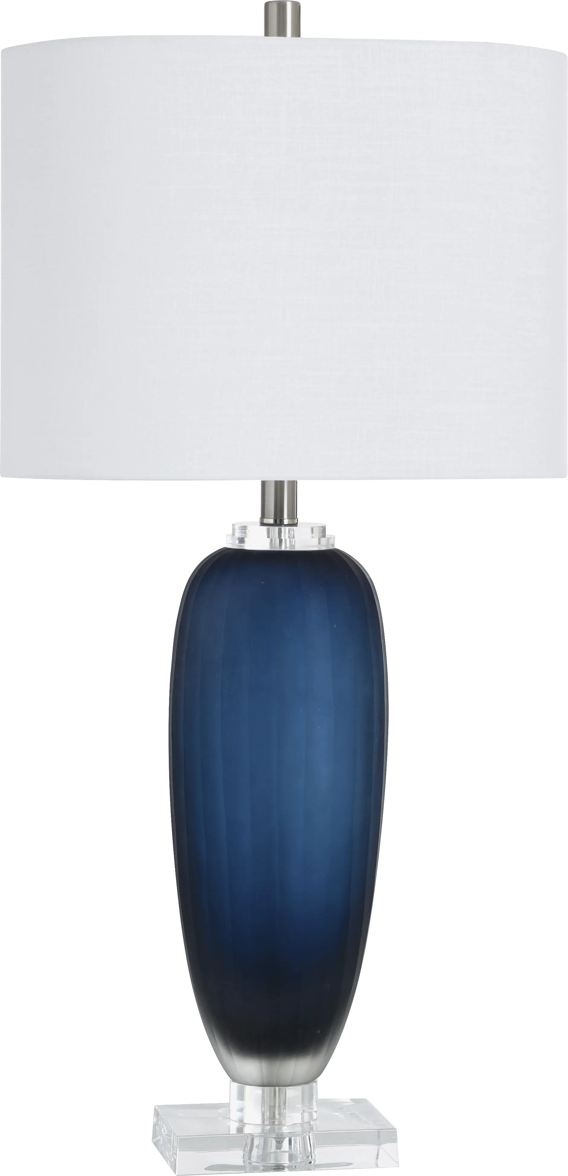 Tarnow Loop Blue Table Lamp