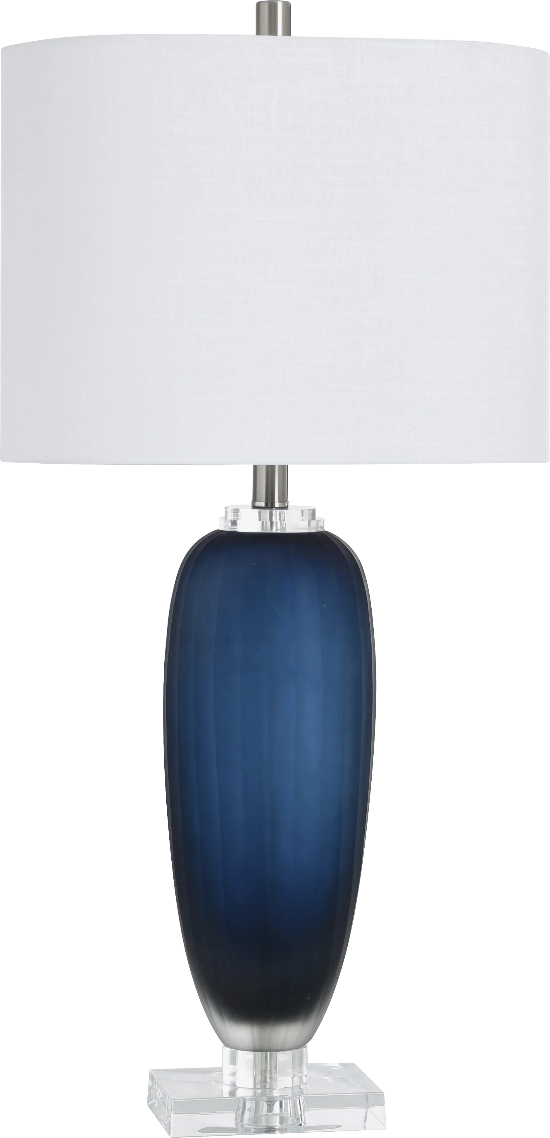 Tarnow Loop Blue Table Lamp - Image 1