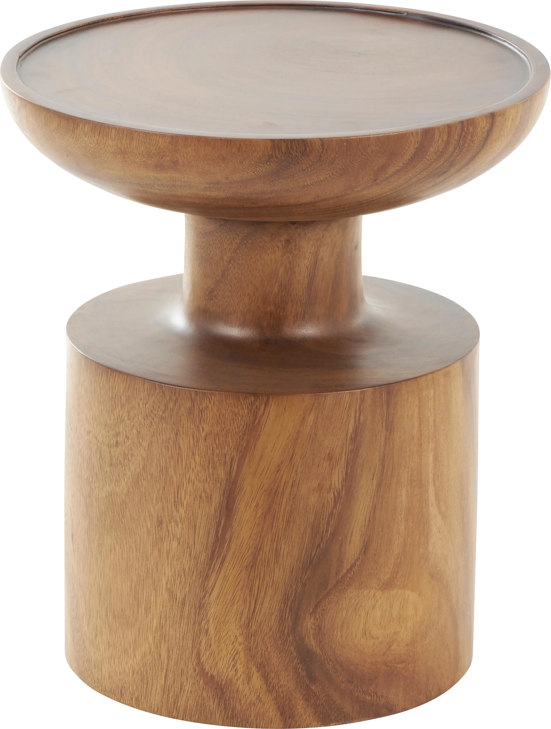 Cacam Brown Accent Table - Image 1