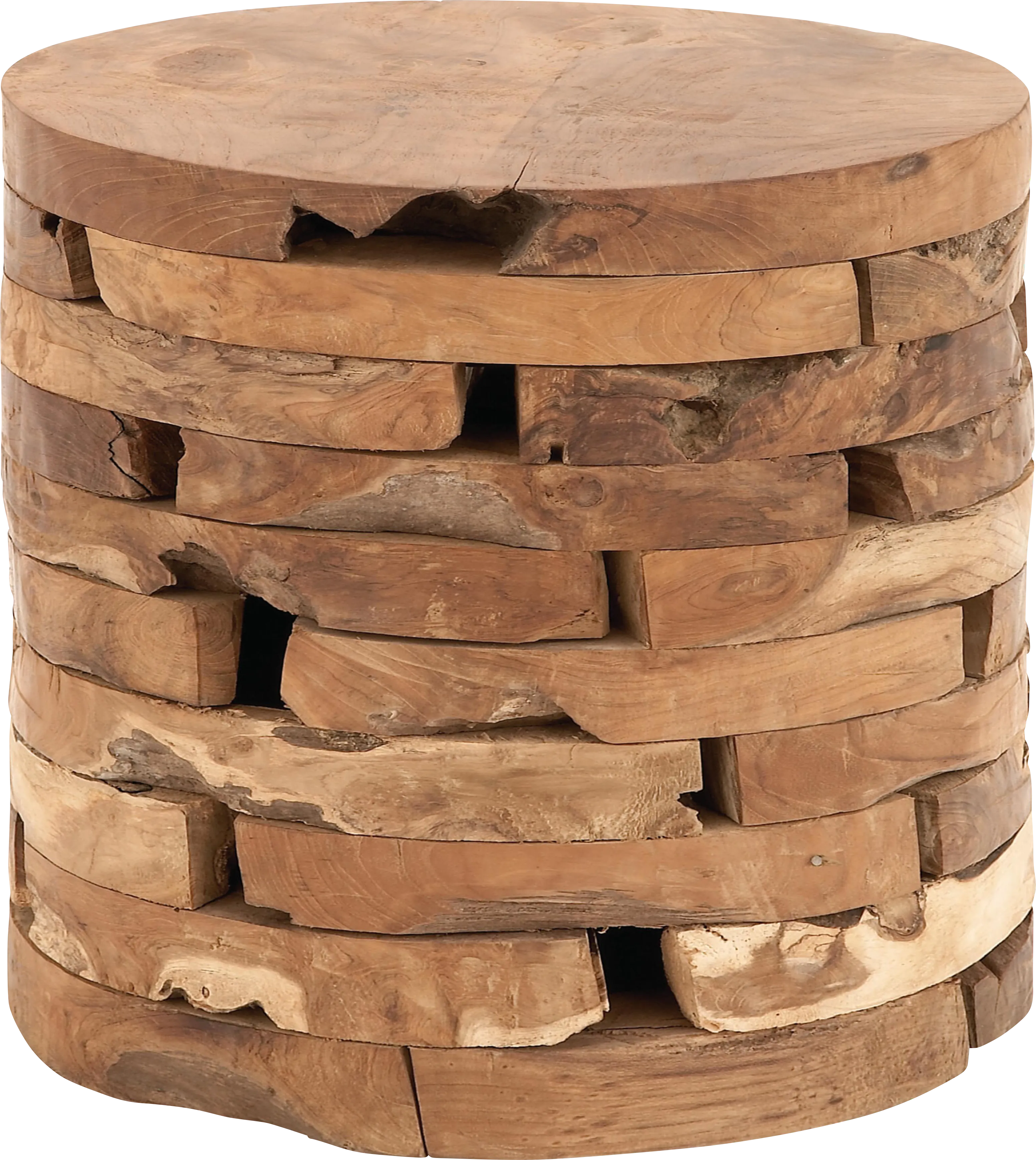 Nalsan Light Brown Accent Table - Thumbnail - Image 1