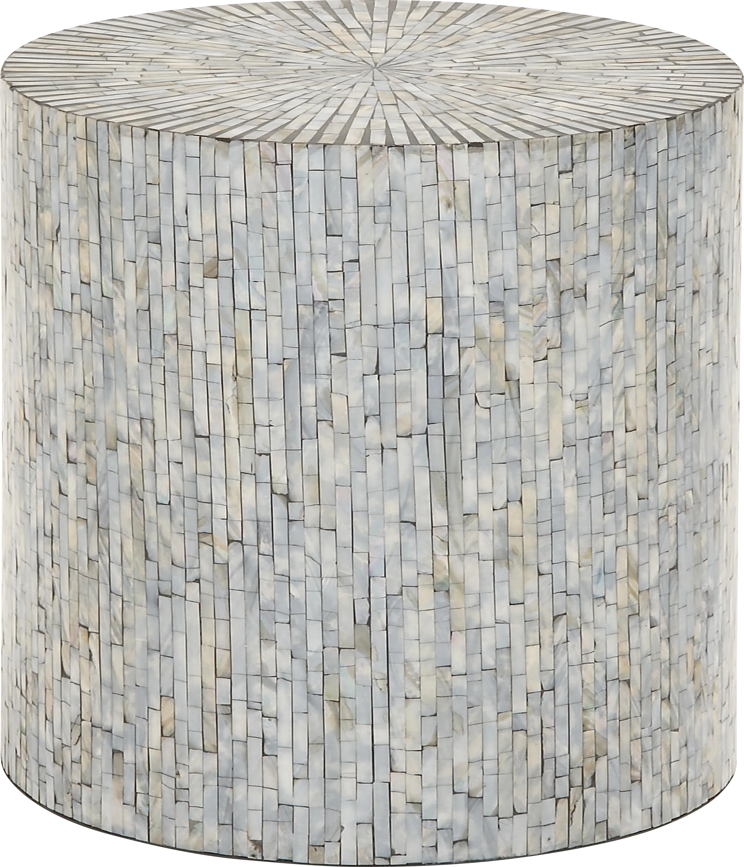 Ossen Light Blue Accent Table - Thumbnail - Image 1