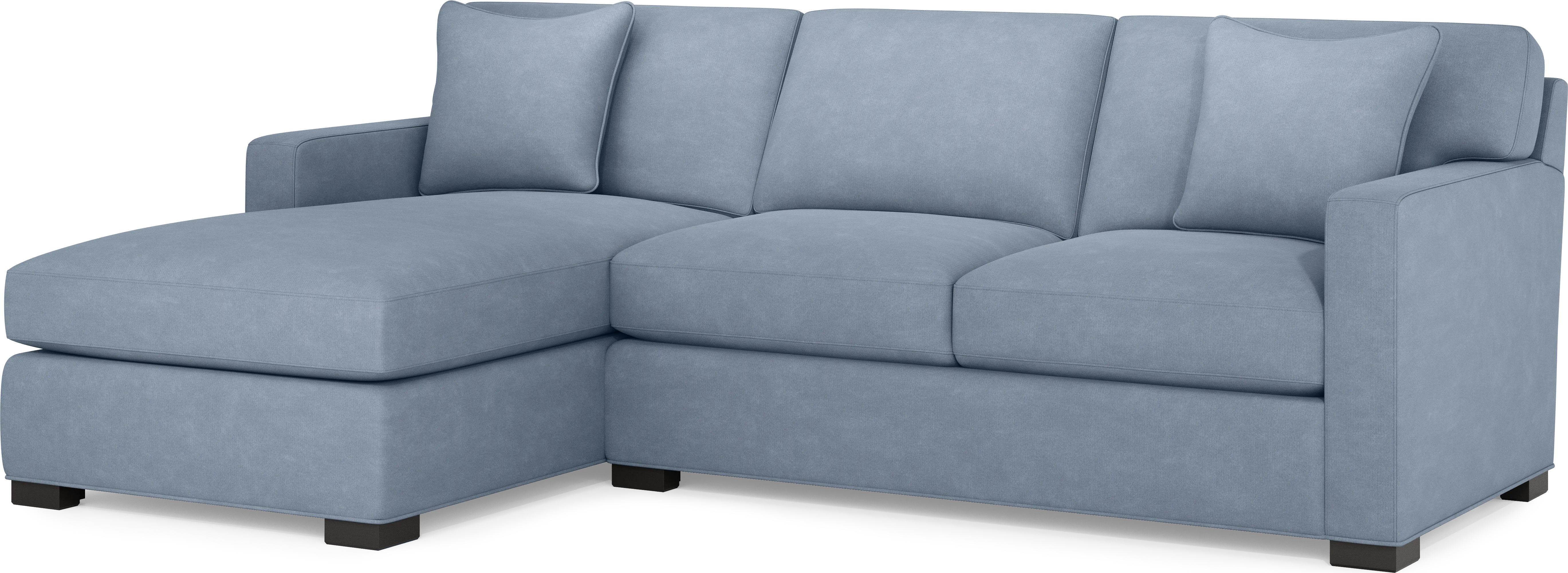 Harmonie Blue 2 Pc Sectional - Thumbnail - Image 1