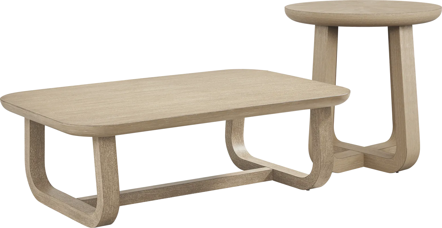 Canyon Sandstone 2 Pc Occasional Table Set