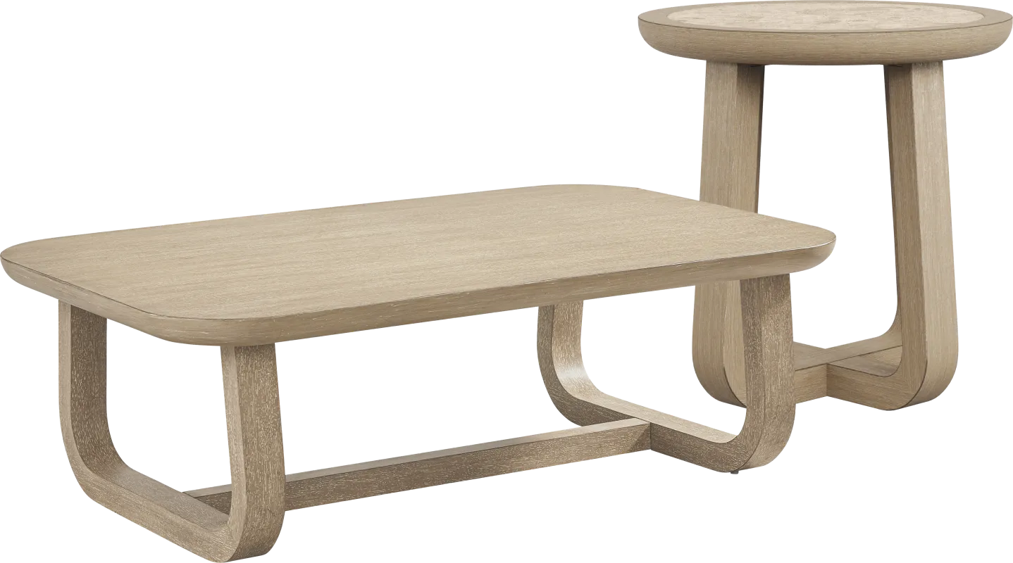 Canyon Sandstone 2 Pc Occasional Table Set