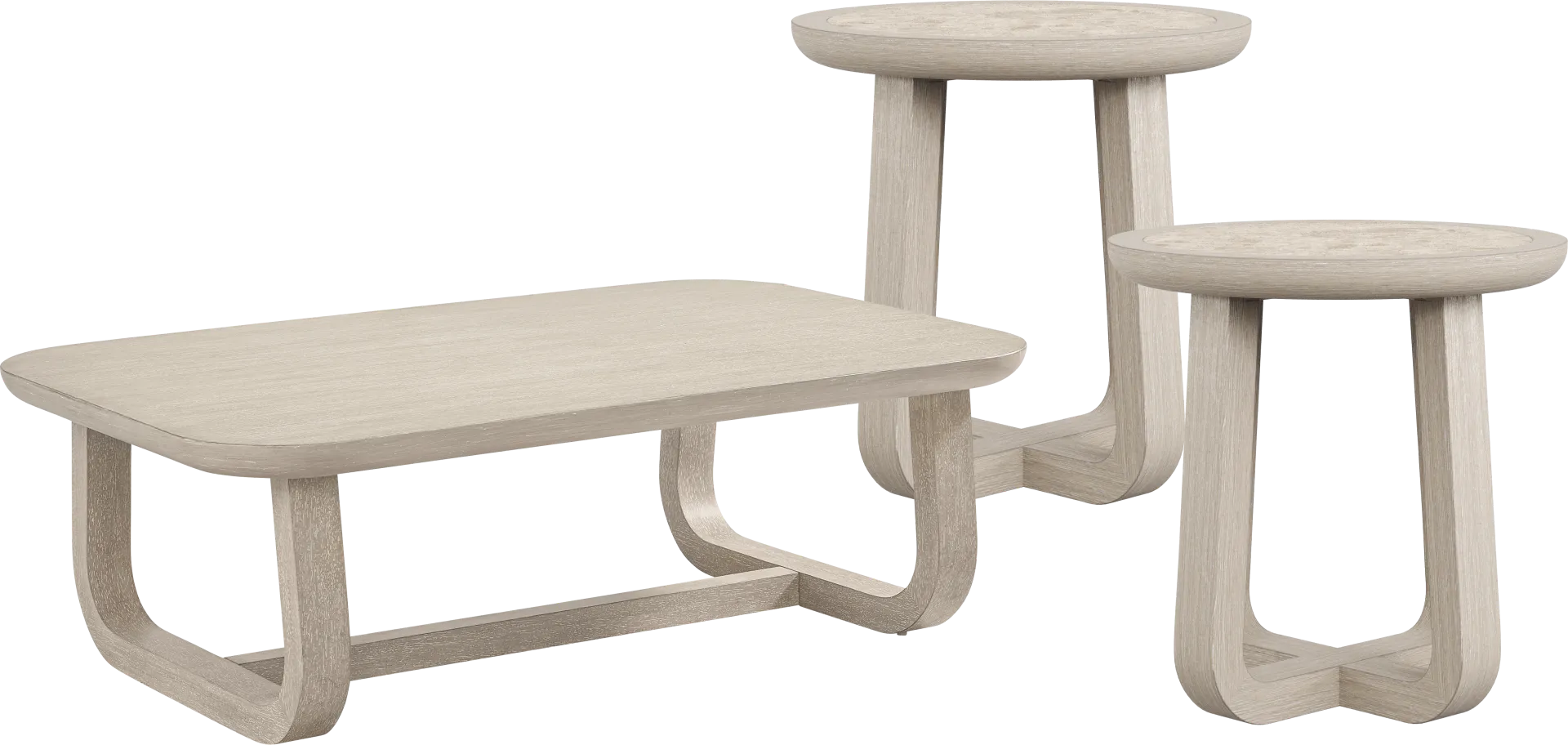 Canyon Light Gray 3 Pc Occasional Table Set - Image 1
