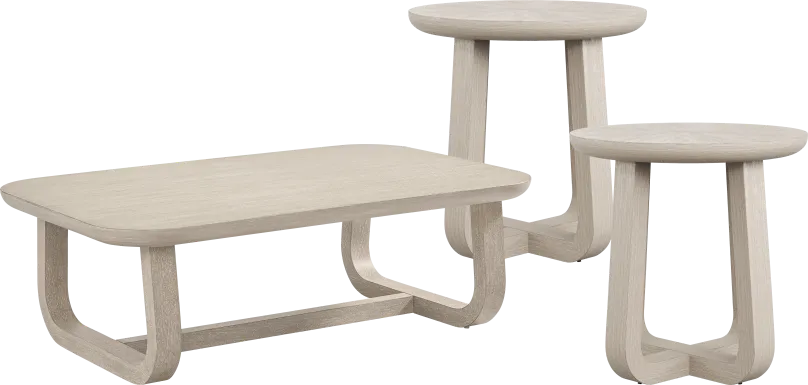 Canyon Light Gray 3 Pc Occasional Table Set