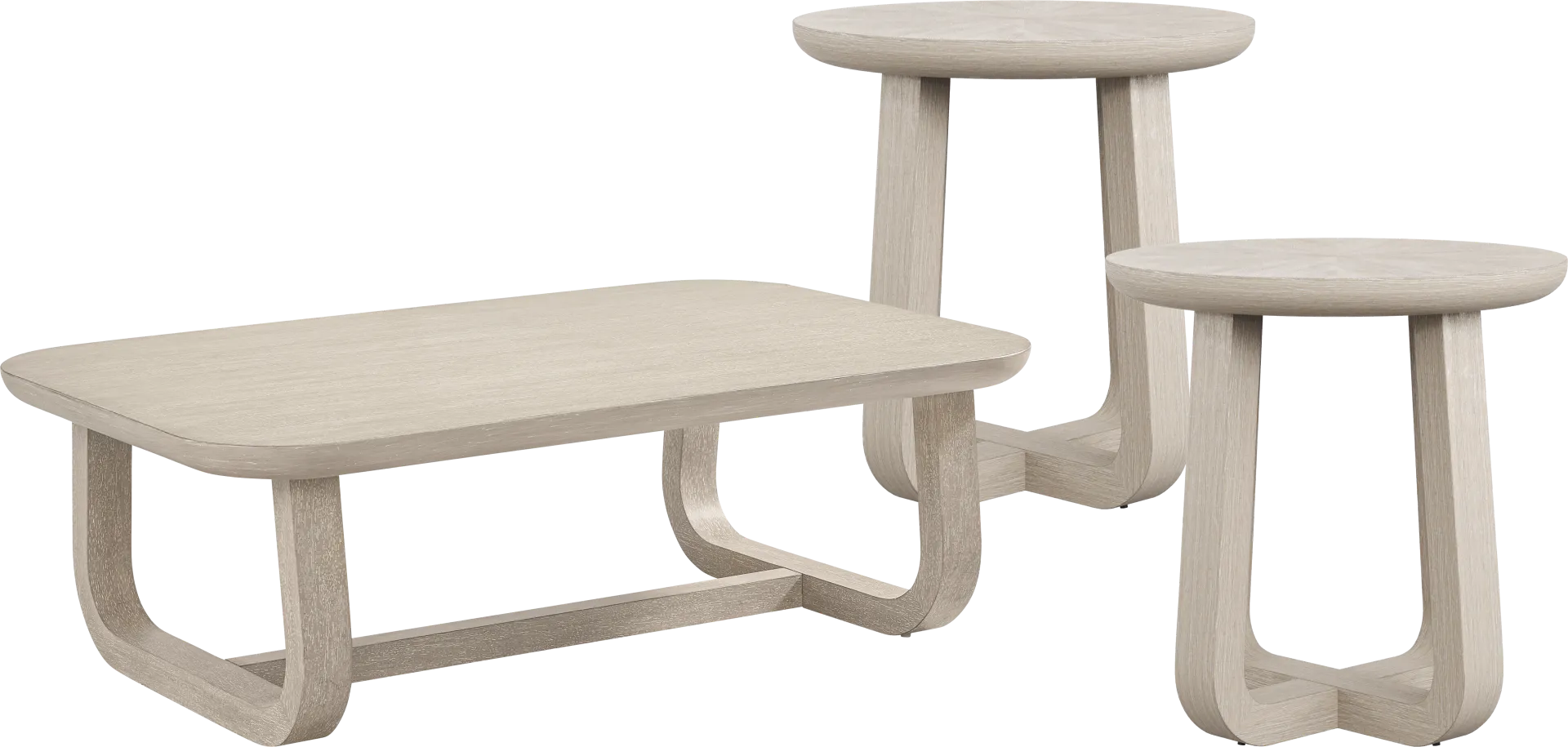 Canyon Light Gray 3 Pc Occasional Table Set - Image 1