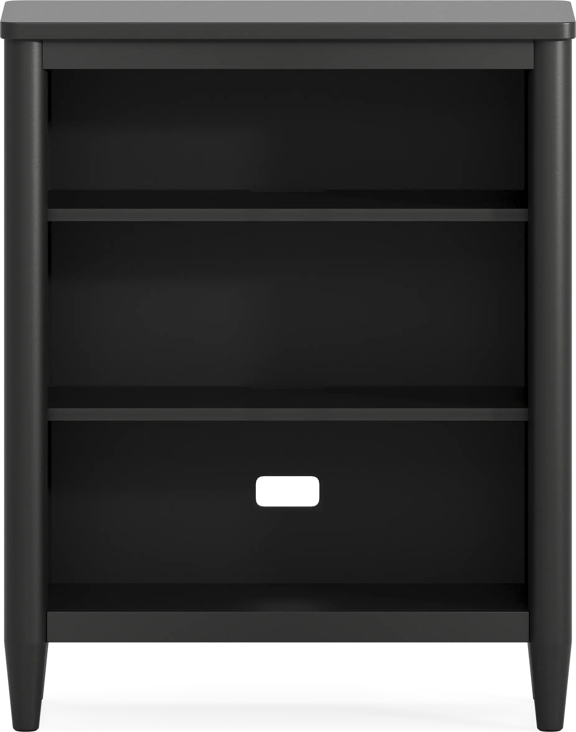 Kids Citypop Black Bookcase