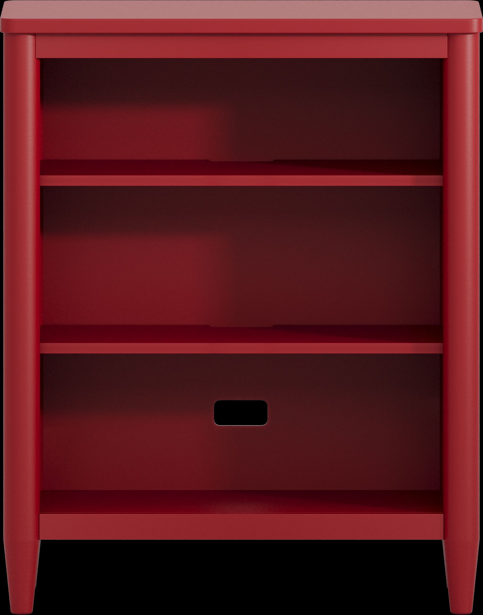 Kids Citypop Red Bookcase - Image 1