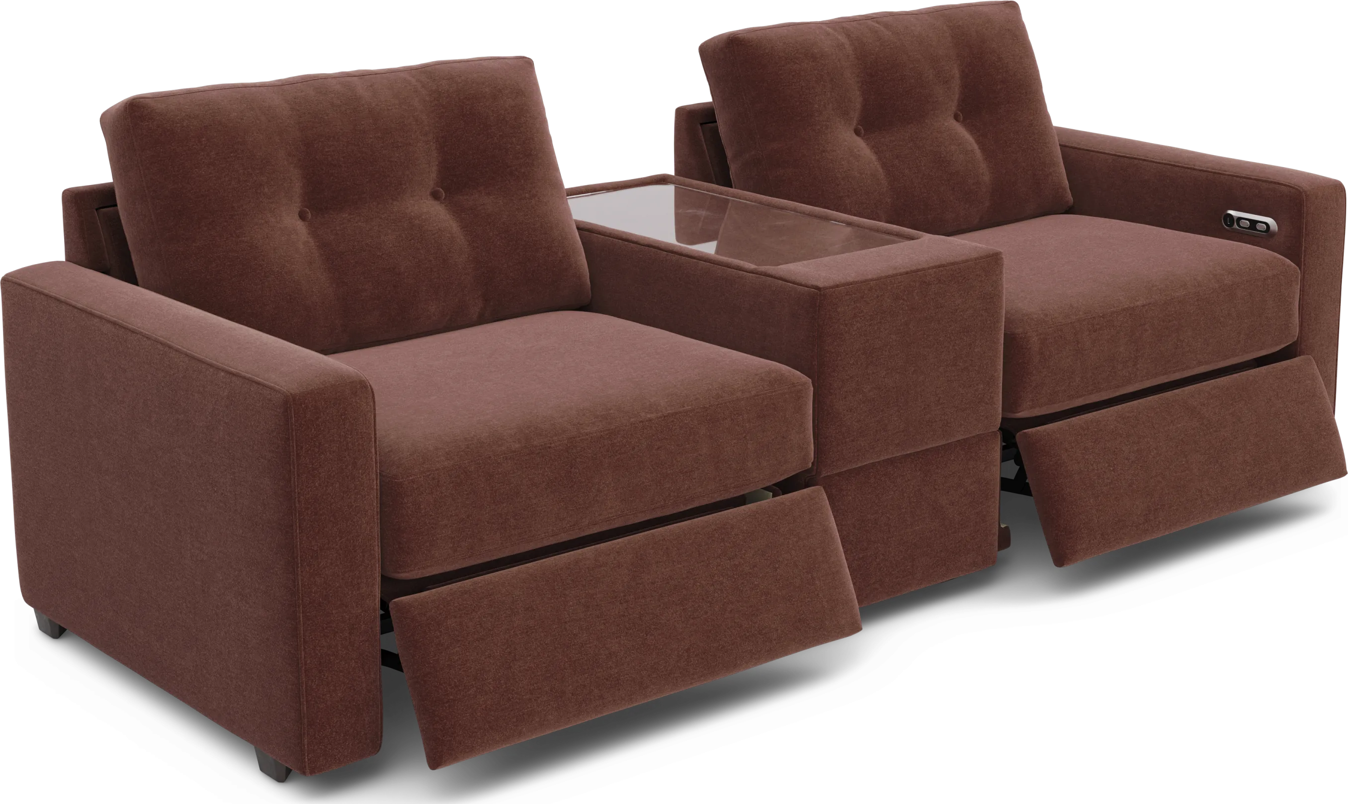 Merlot 3 Pc Power Reclining ModularOne - Thumbnail - Image 1