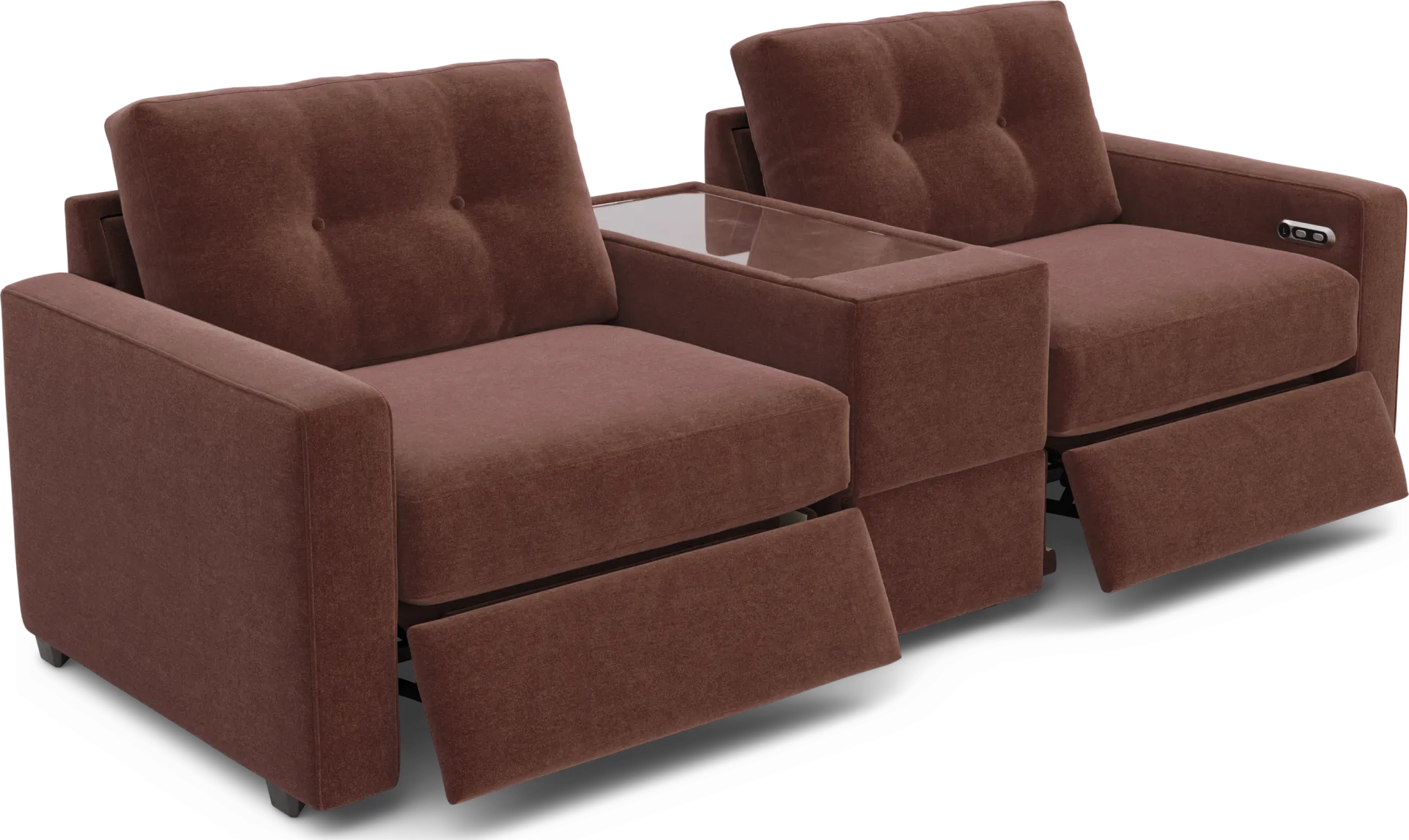Merlot 3 Pc Power Reclining ModularOne - Image 1