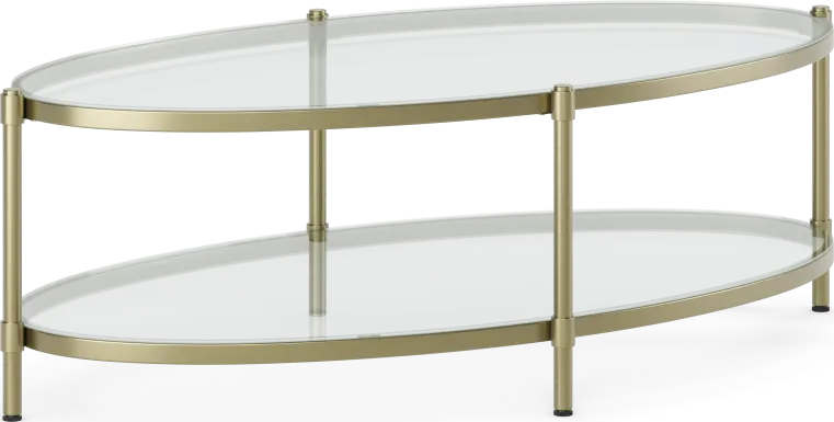 Alva Gold Cocktail Table