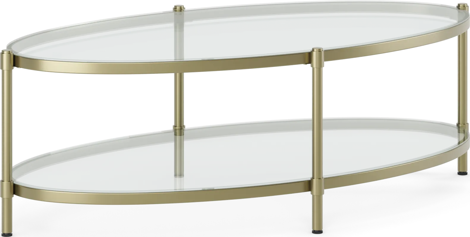 Alva Gold Cocktail Table