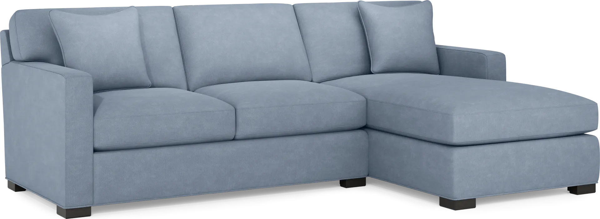 Harmonie Blue 2 Pc Sectional - Image 1