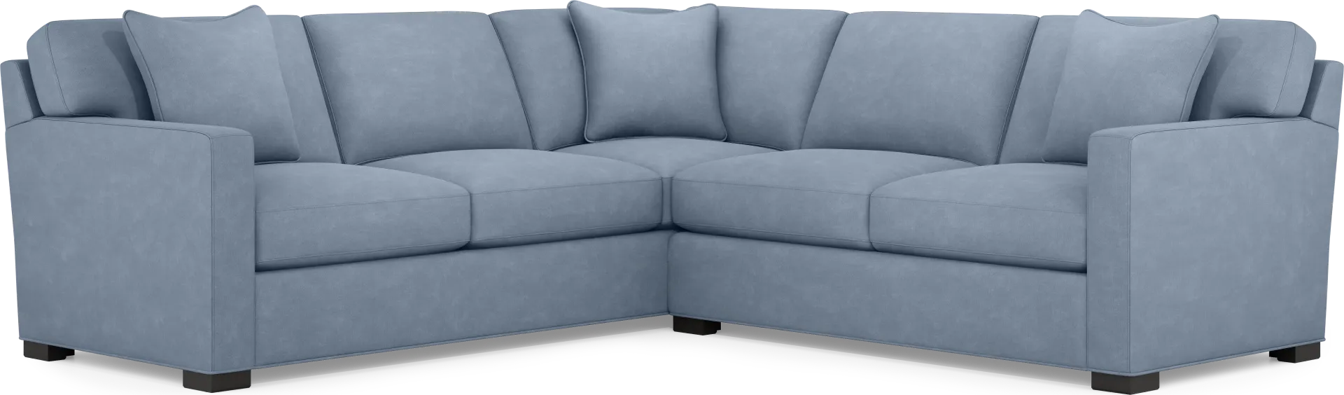 Harmonie Blue 2 Pc Sectional - Image 1