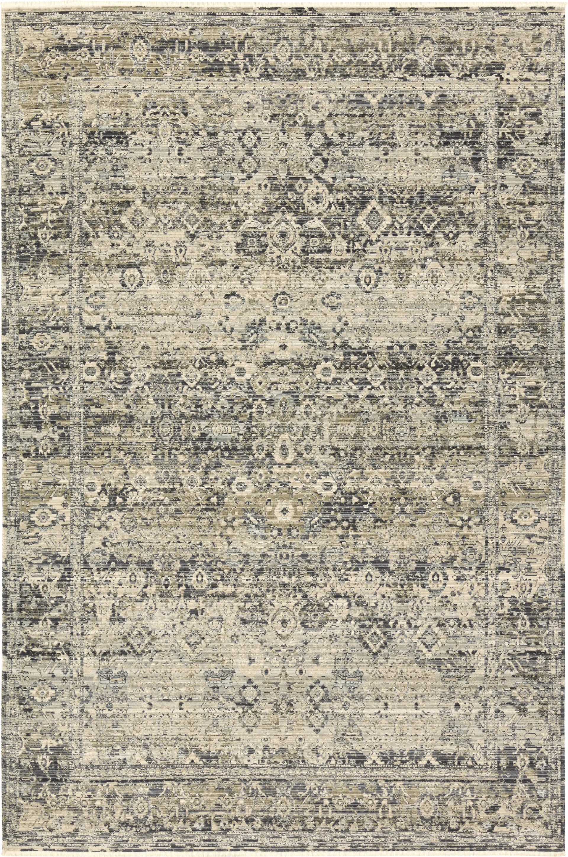 Kabeda Khaki 7'6 x 9'7 Indoor/Outdoor Rug - Image 1